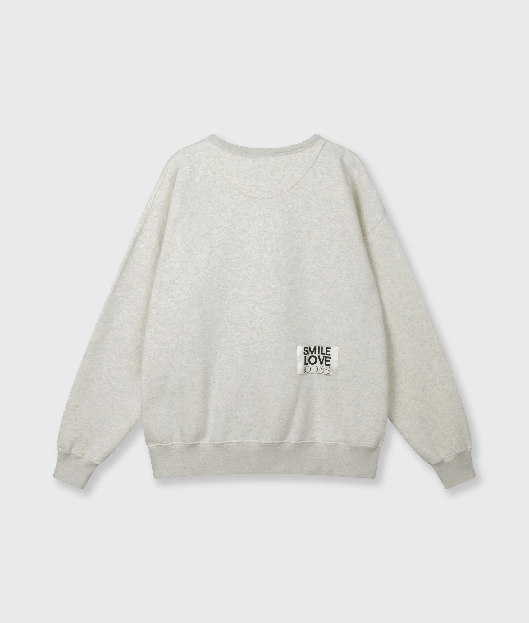 statement sweater smile love | soft white melee - Image 6