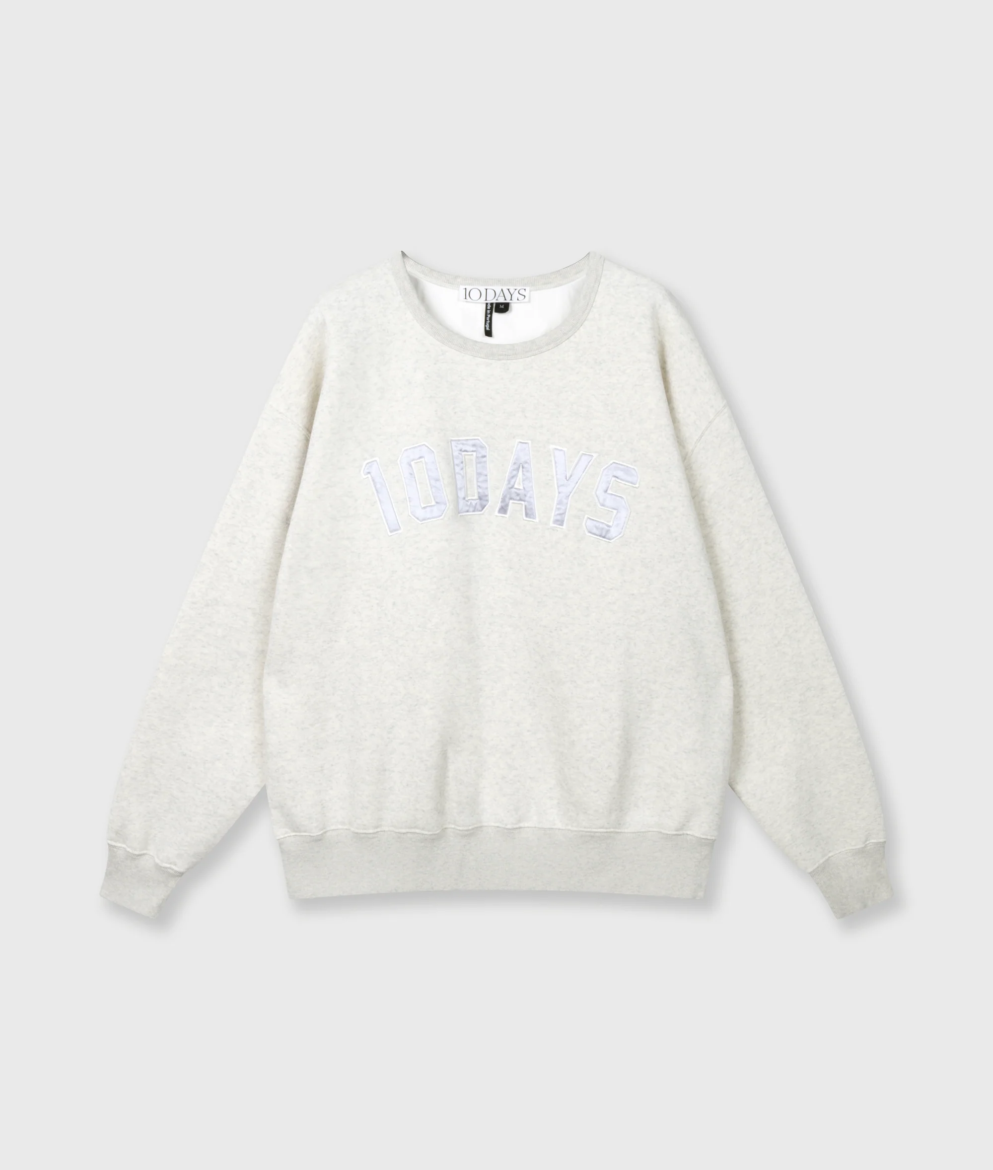 statement sweater | soft white melee - Image 5