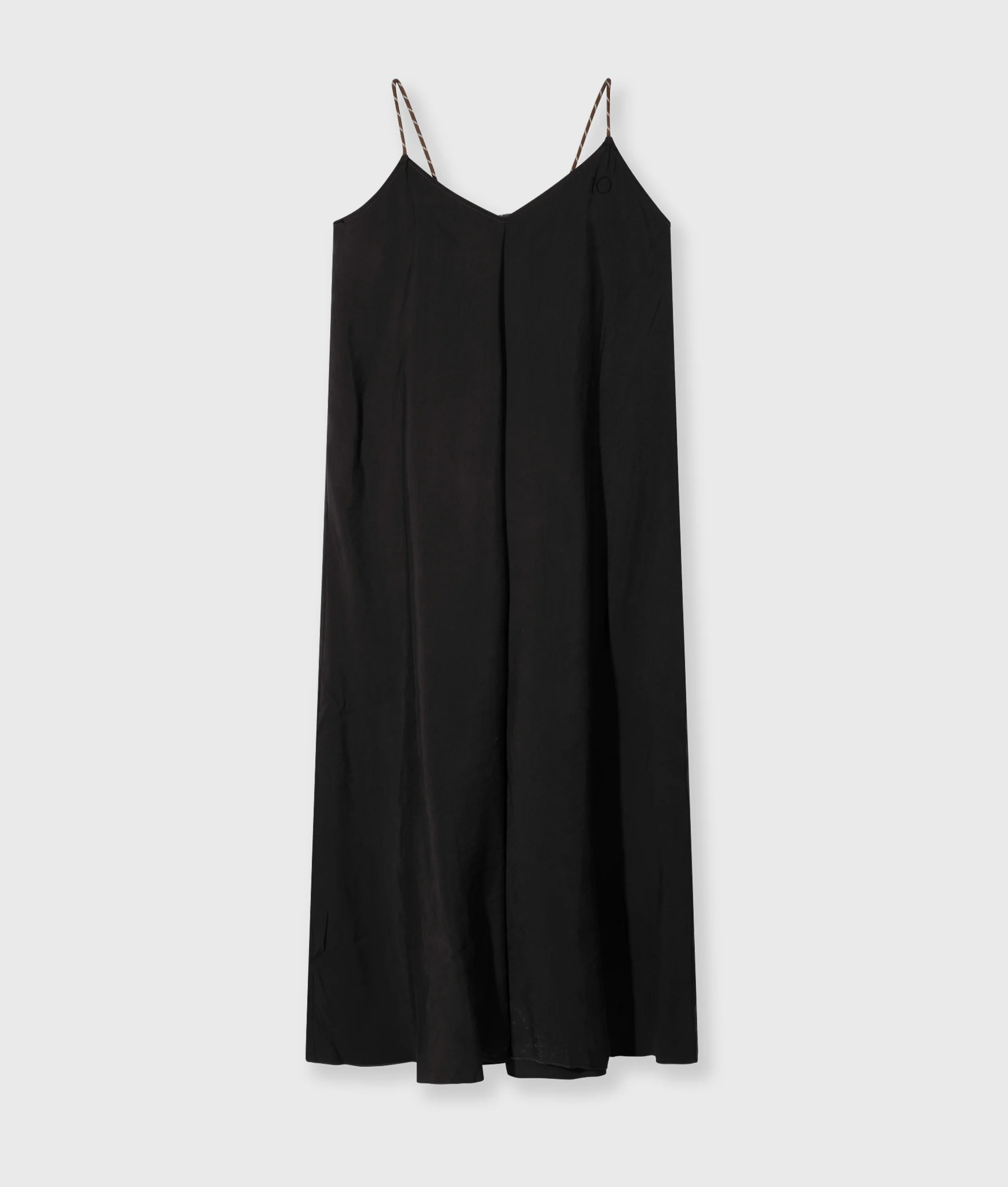 strappy dress modal | black - Image 5