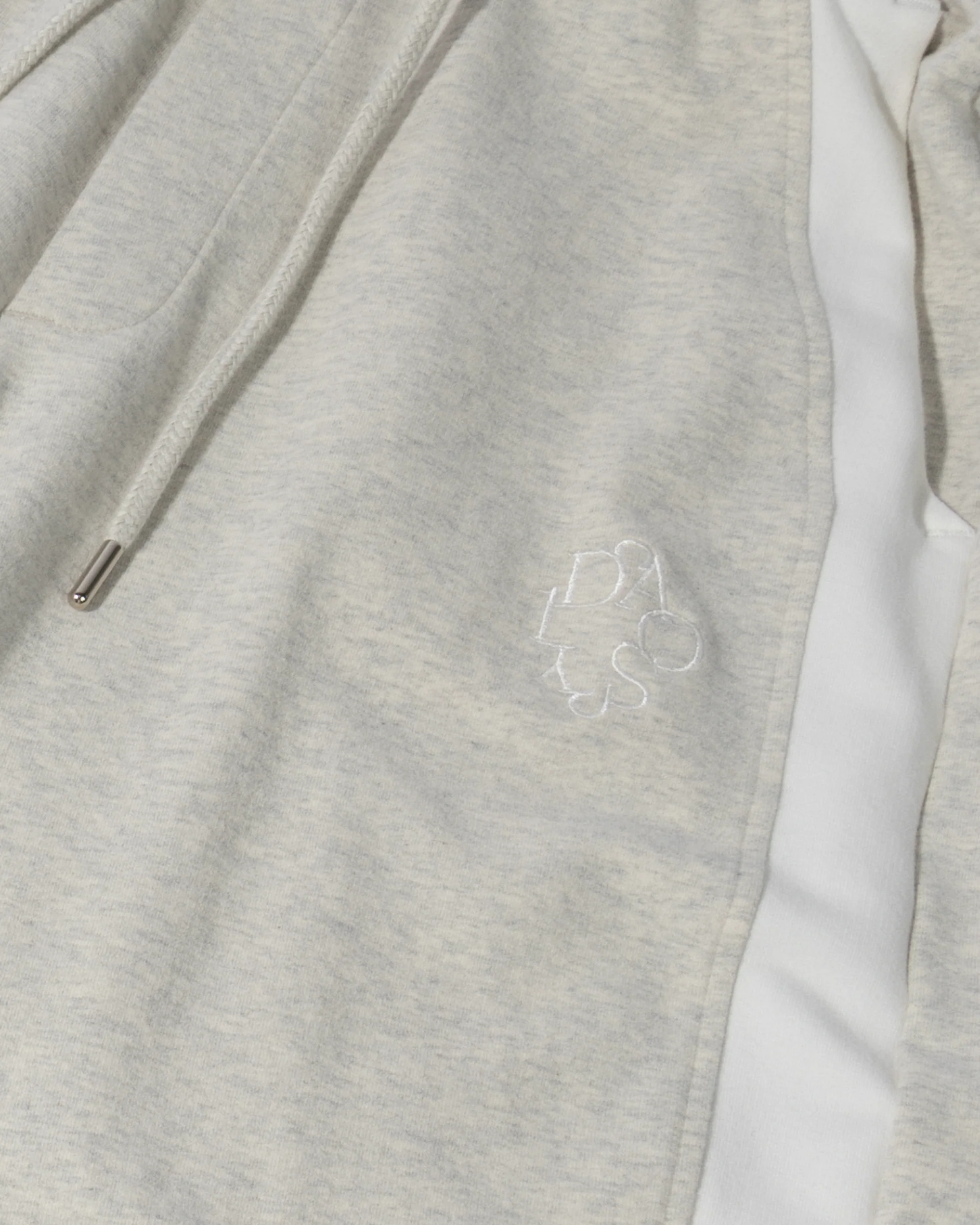 super wide leg jogger | soft white melee - Image 7