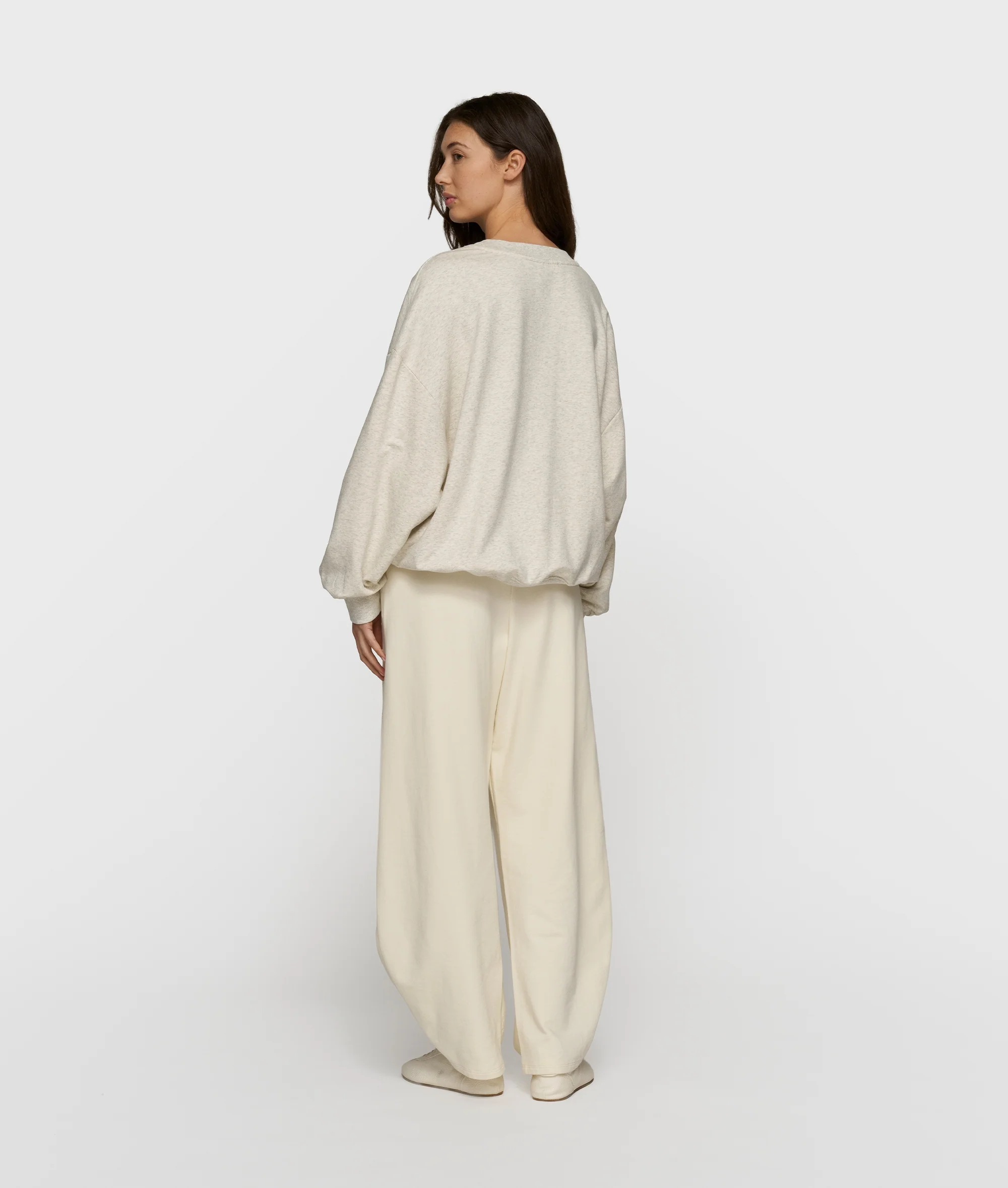 sweater 10DAYS | soft white melee - Image 4