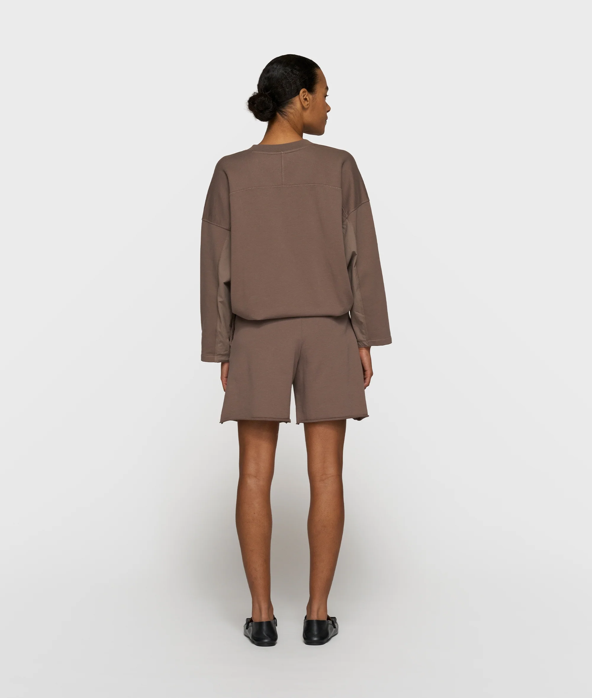 sweater v-neck fleece | moonrock - Image 4