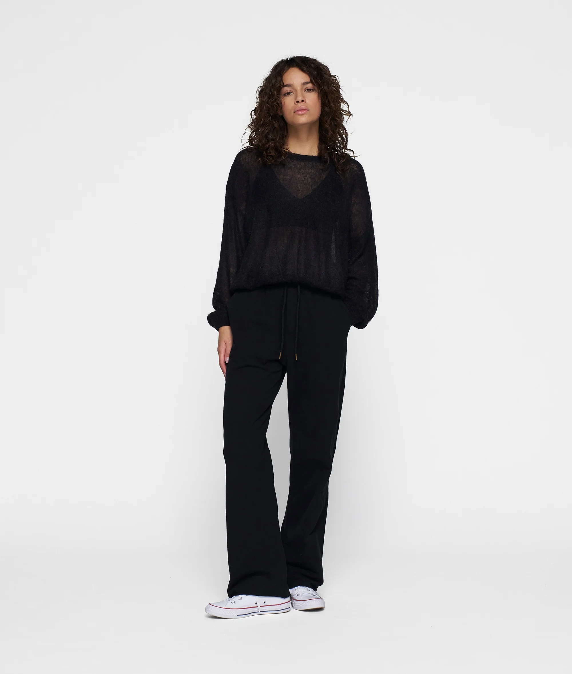 THE KNIT SWEATER | black - Image 3