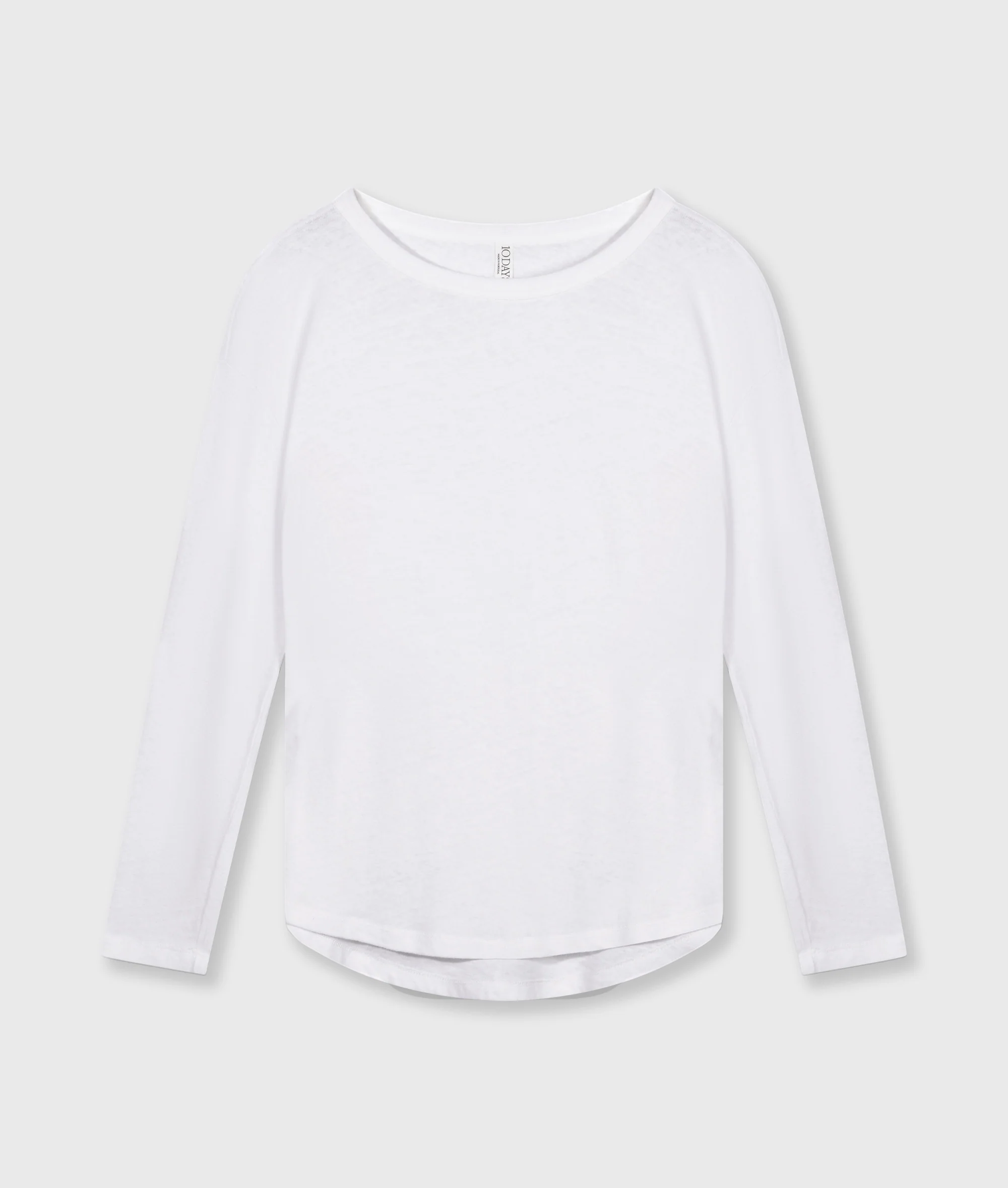 THE LONG SLEEVE TEE | white - Image 5