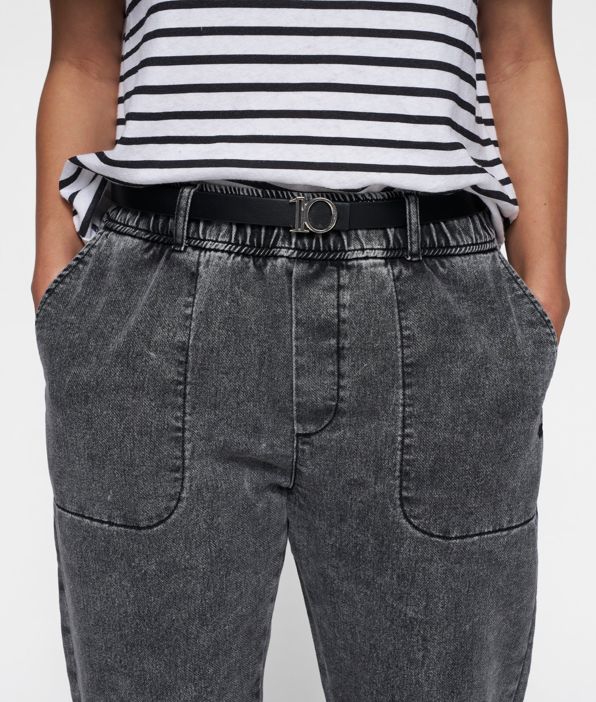 THE MONOGRAM BELT | black - Image 2