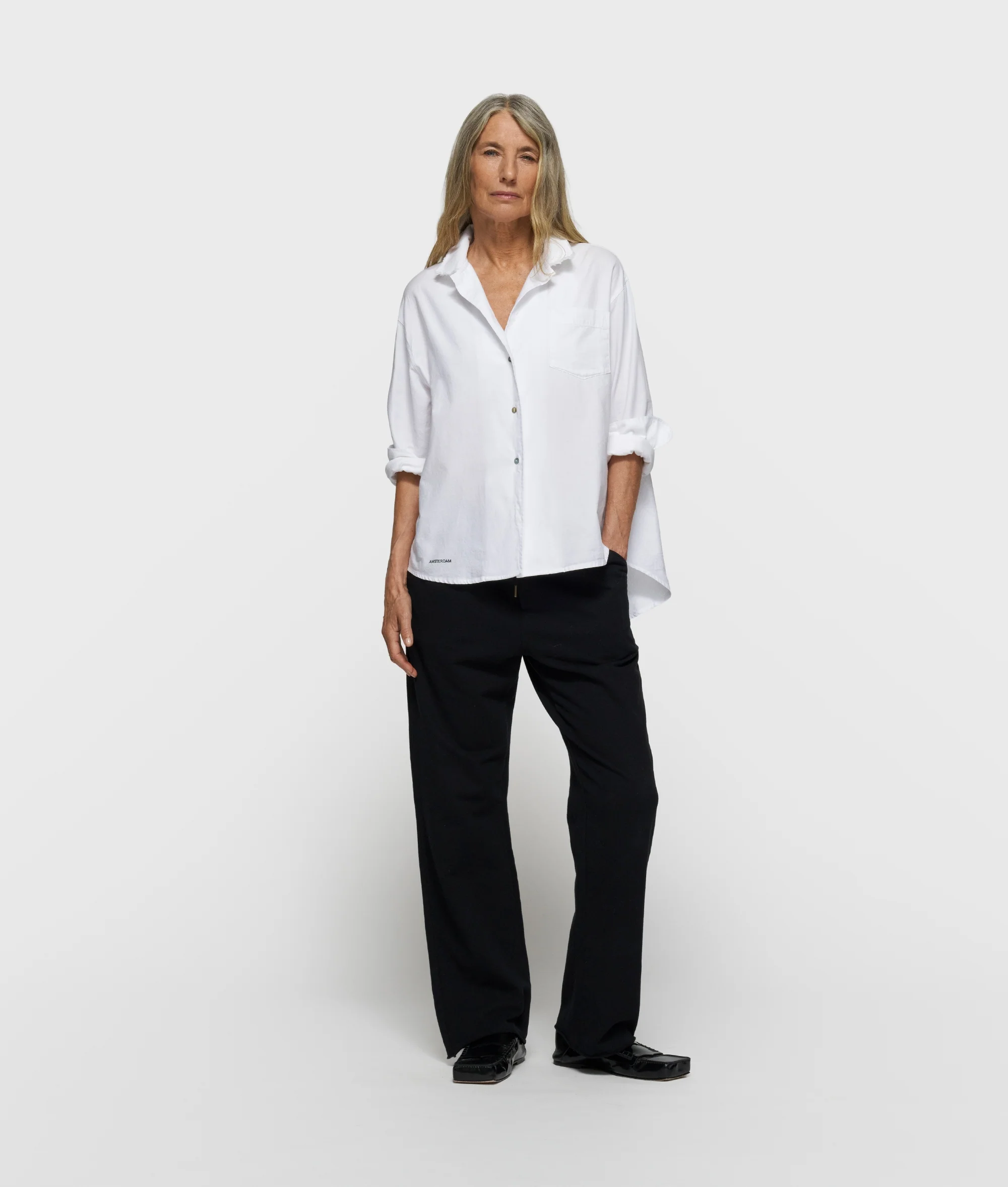 THE PIQUE SHIRT | white - Image 3