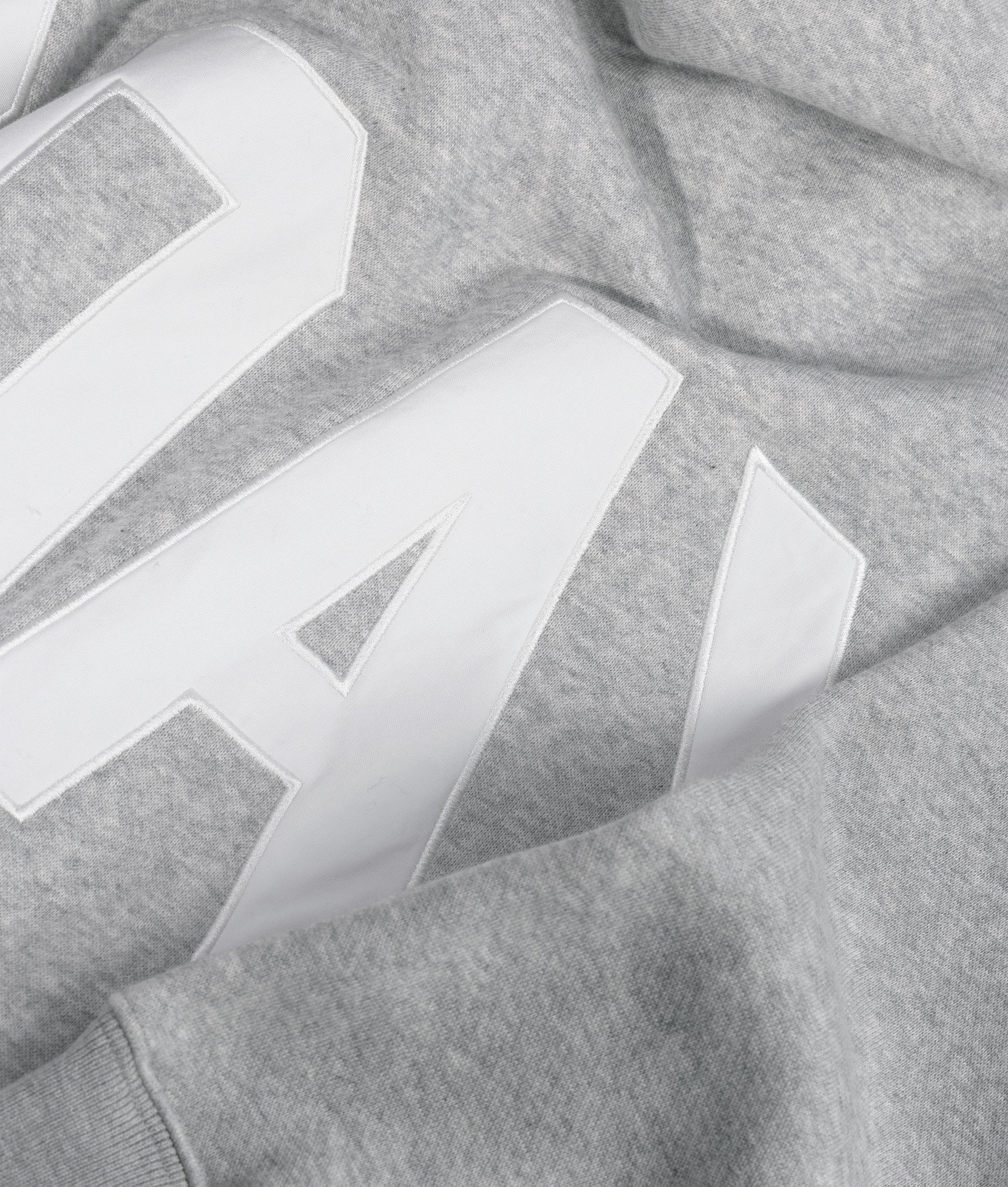 THE STATEMENT LOGO HOODIE | light grey melee - Image 8