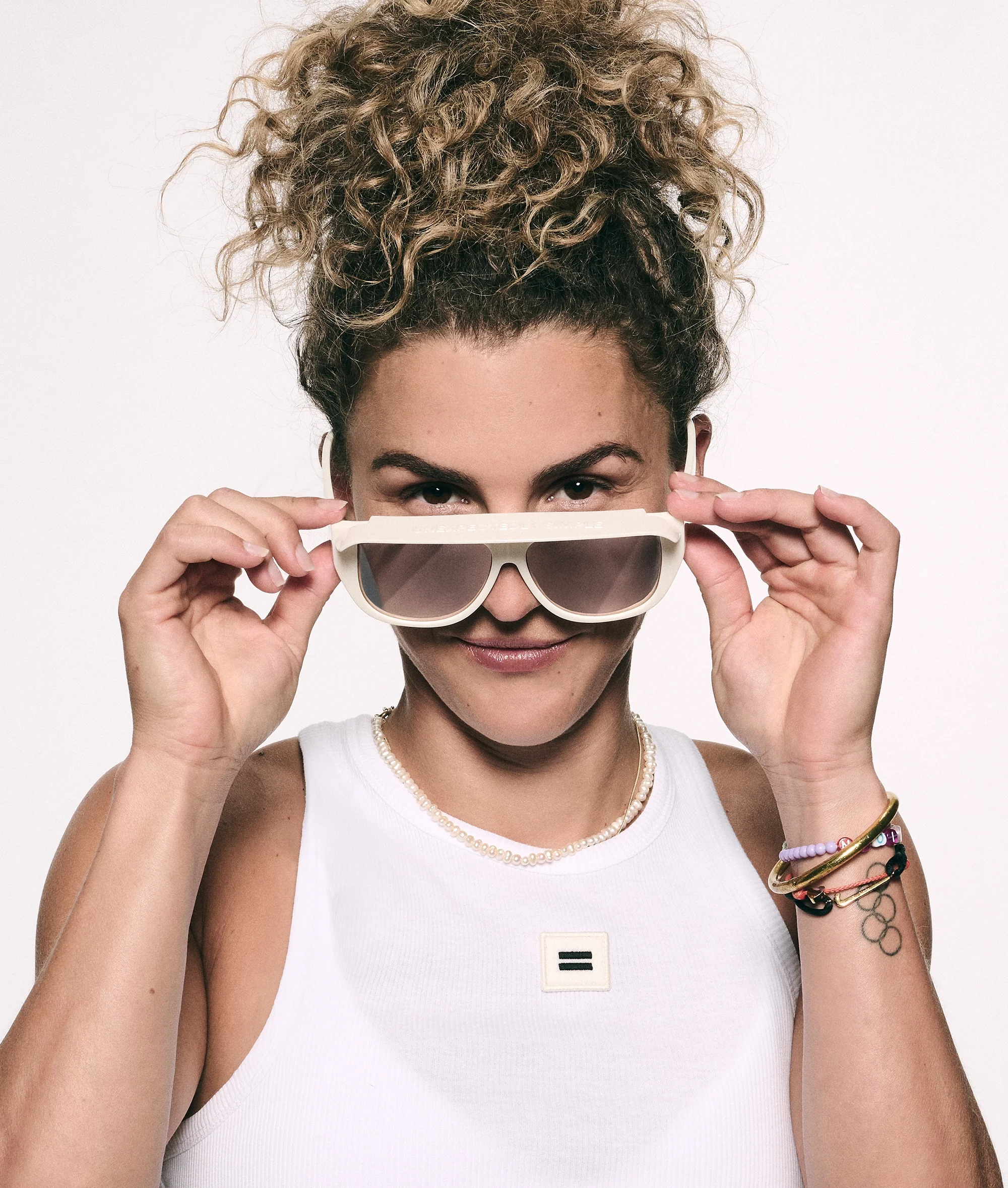 the statement sunglasses | ecru - Image 7
