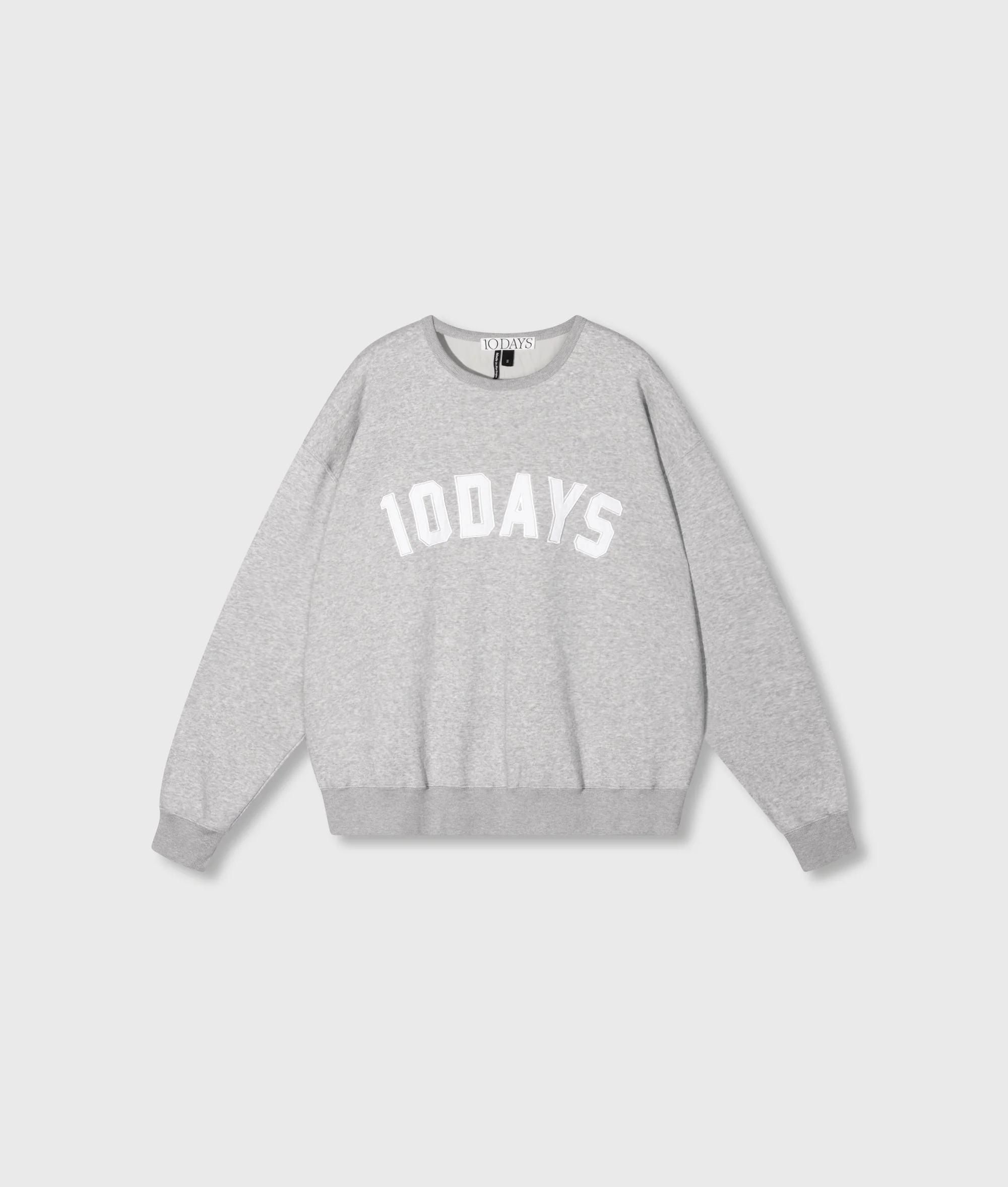 THE STATEMENT SWEATER | light grey melee - Image 6