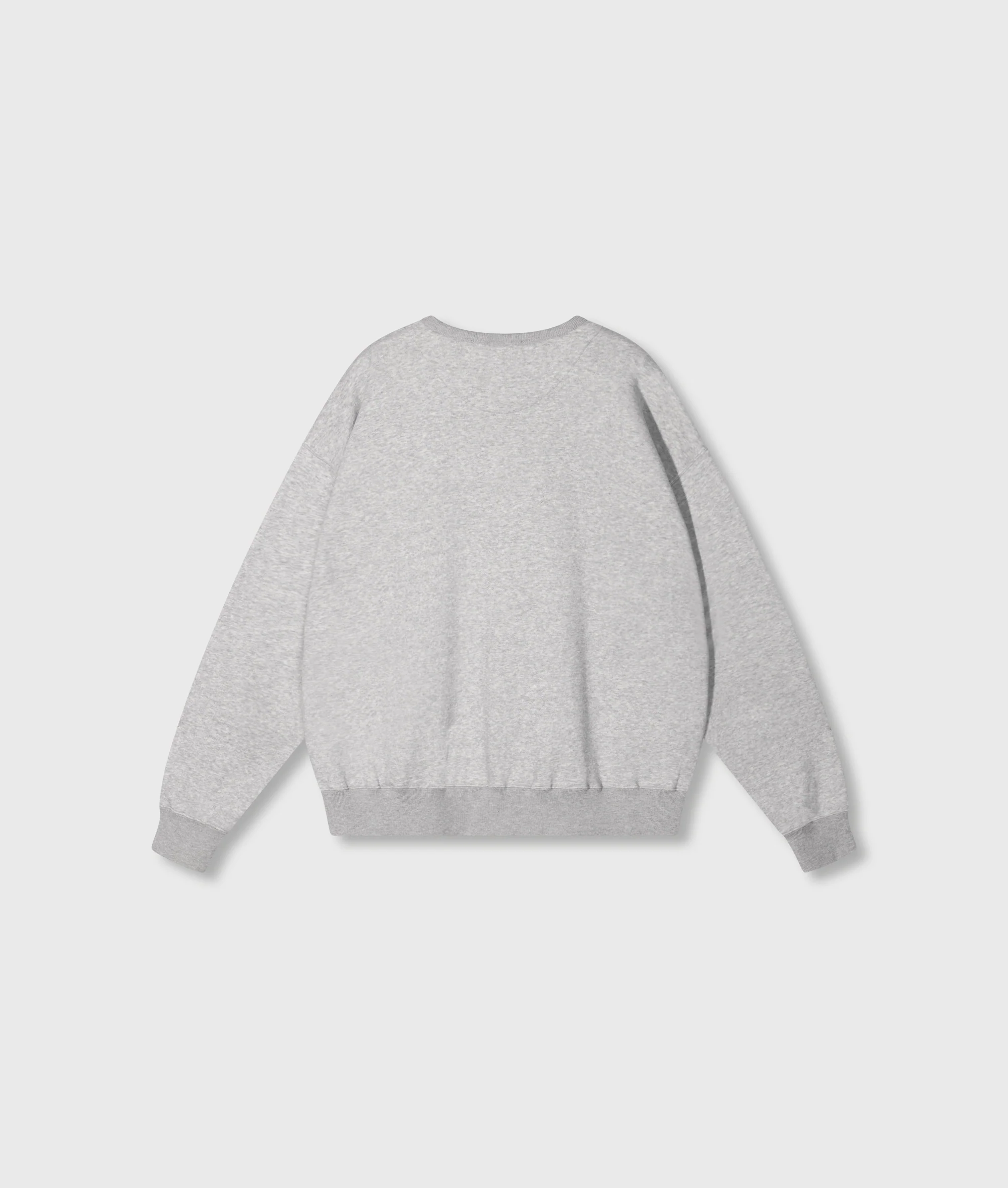 THE STATEMENT SWEATER | light grey melee - Image 7