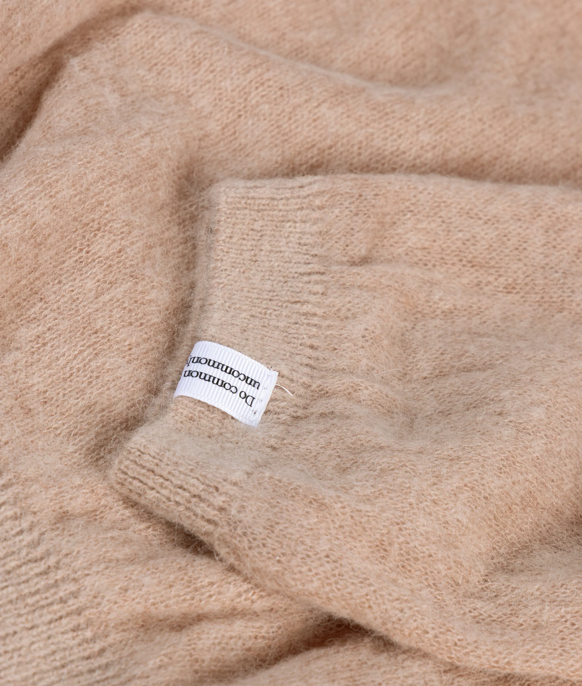 thin knit sweater | light fudge - Image 7