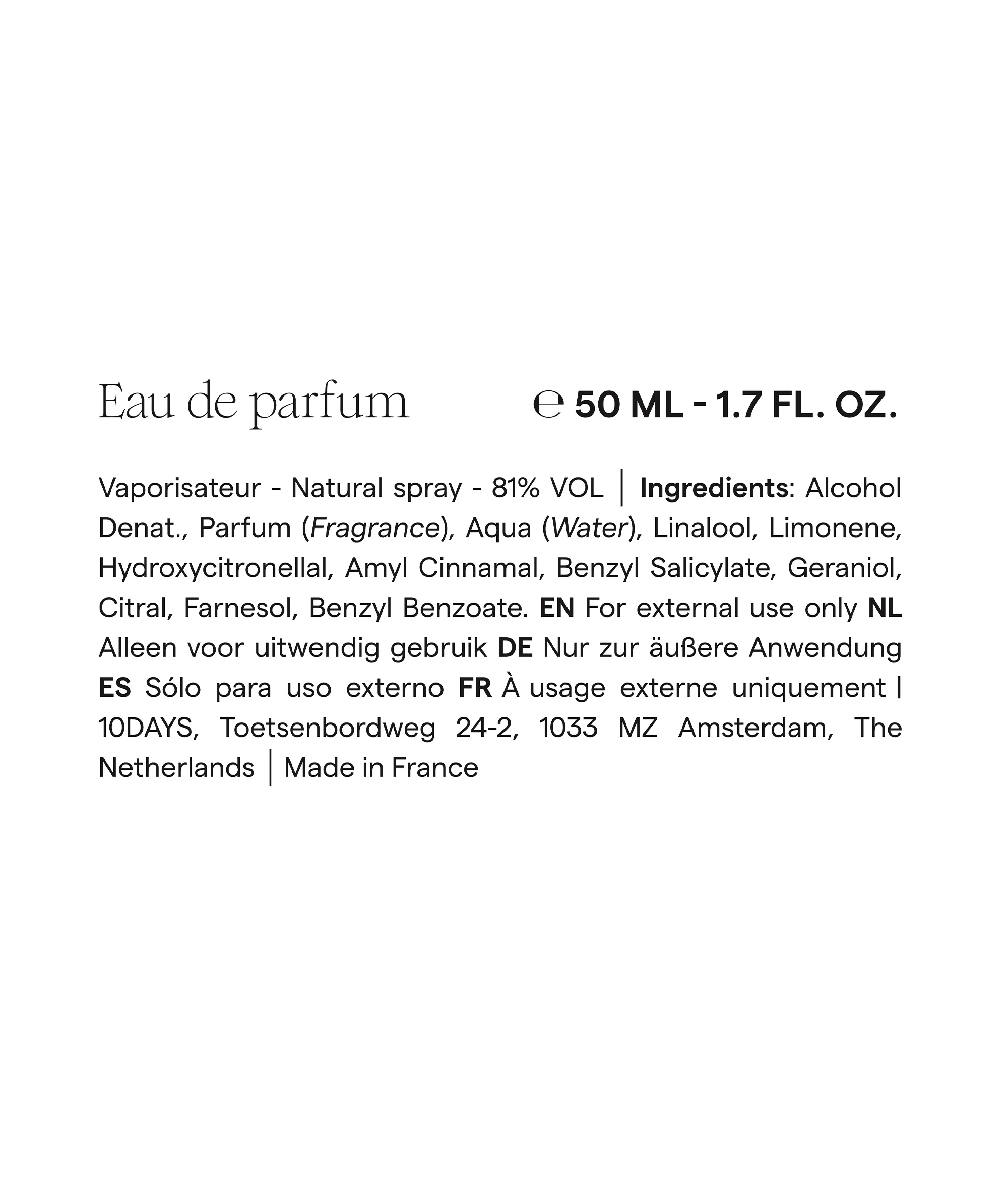 unexpectedly eau de parfum 50ml | multicolor - Image 5