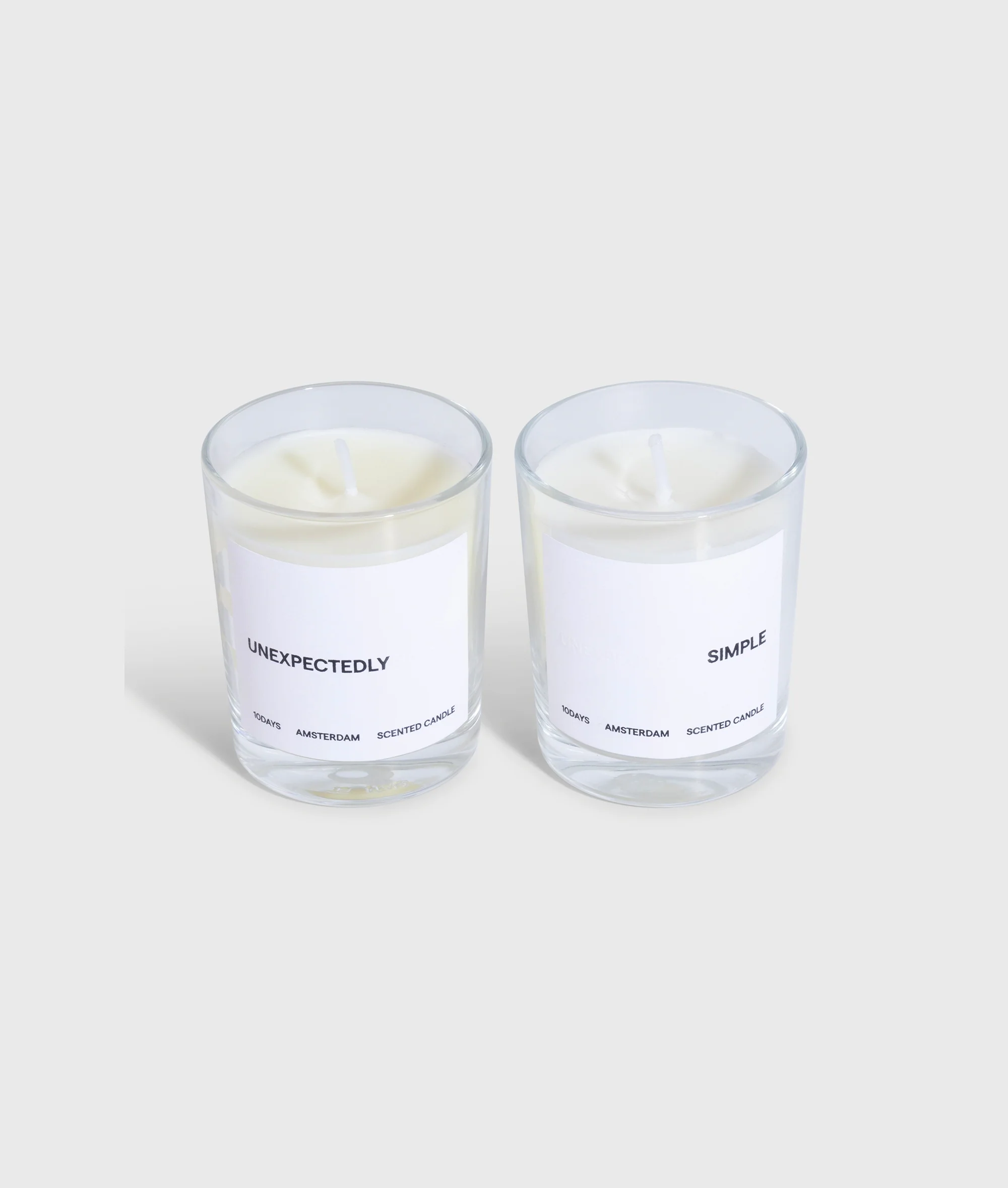 unexpectedly simple scented candle set | multicolor - Image 3
