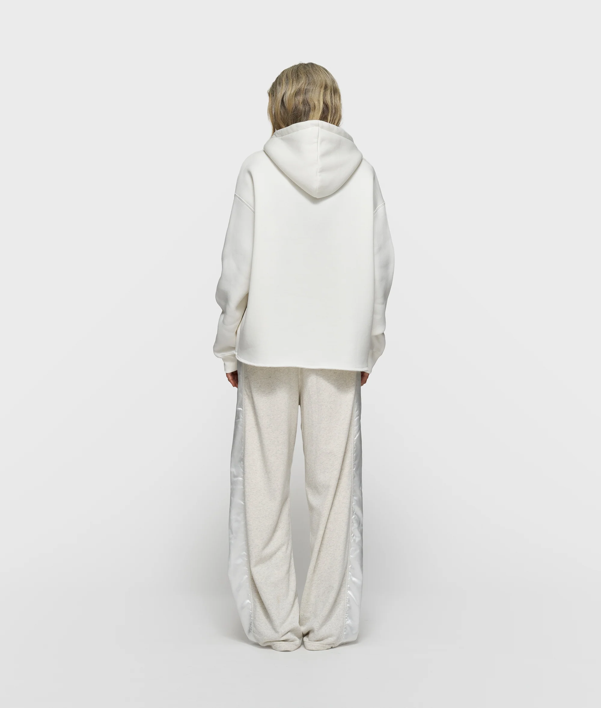 western jogger fleece | soft white melee - Image 3