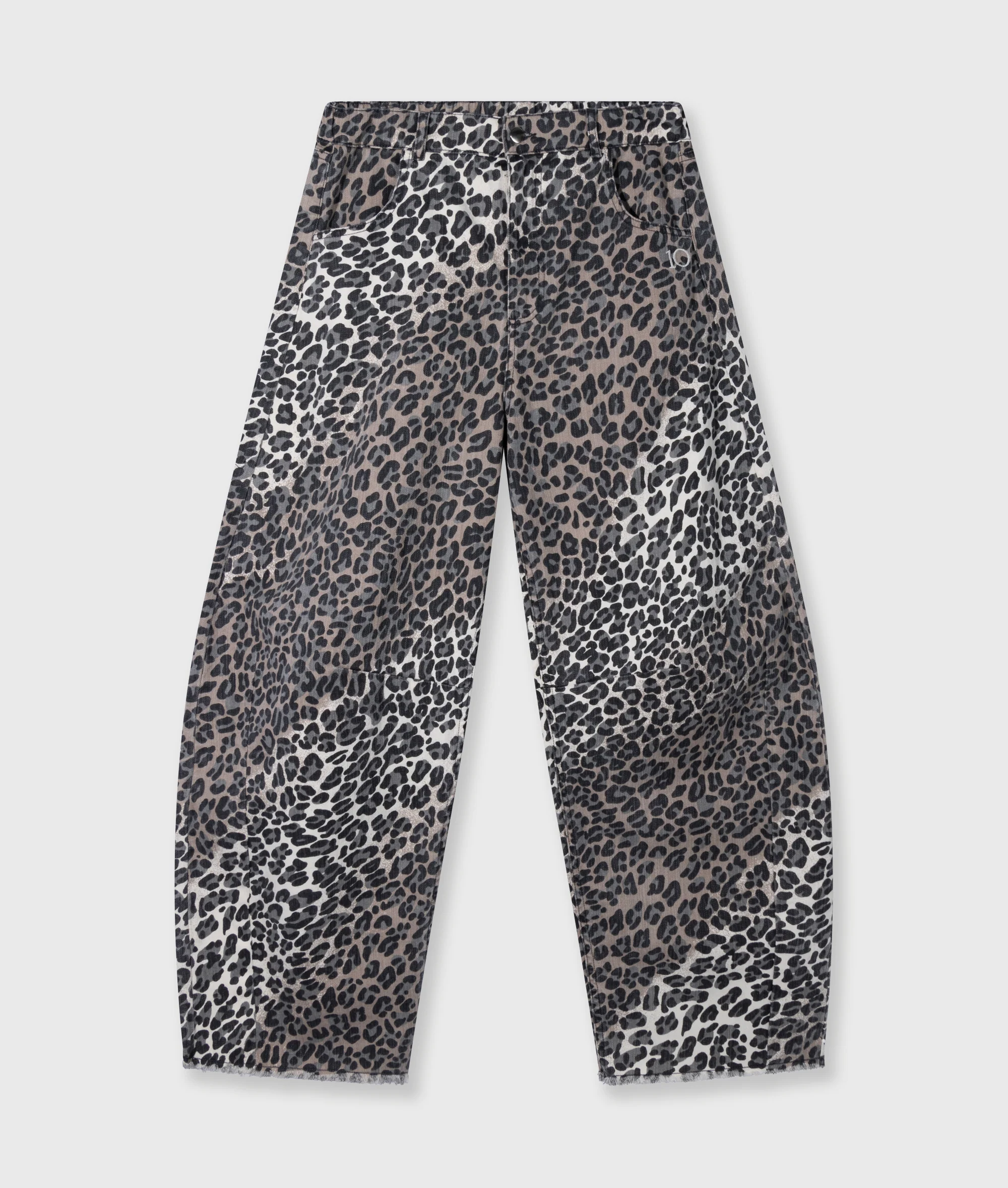 western pants leopard | ecru - Image 6